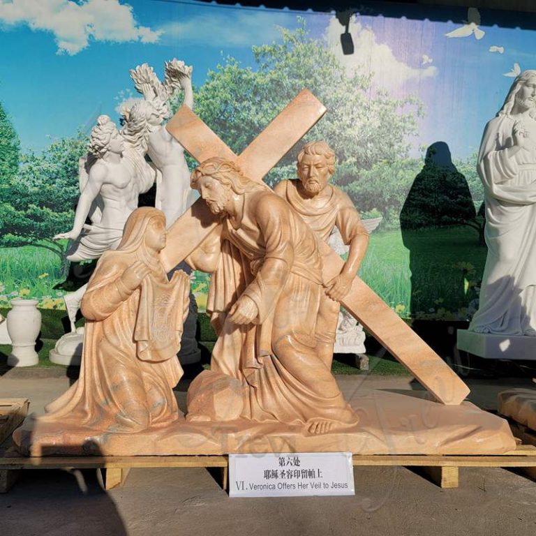 Where To Buy Religious Statues of Way of Cross? - Trevi Marble Sculpture