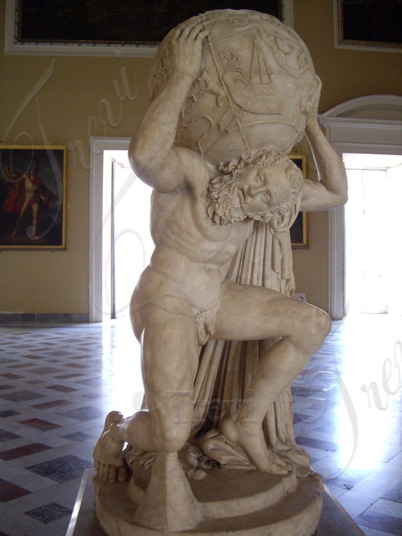 atlas greek god statue