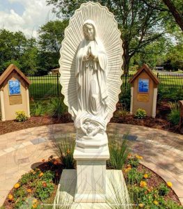 Large Marble Virgen De Guadalupe Garden Statue for Sale CHS-821-Trevi ...