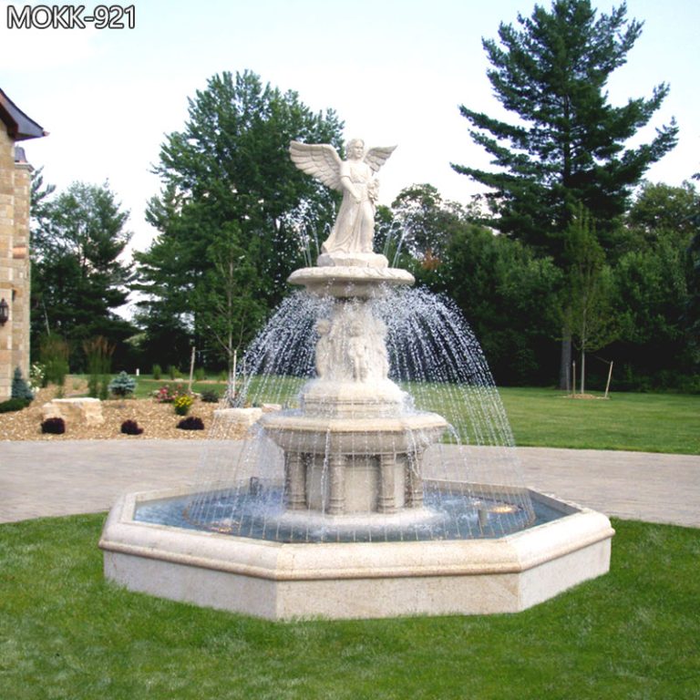 large outdoor modern marble fountain designs for sale
