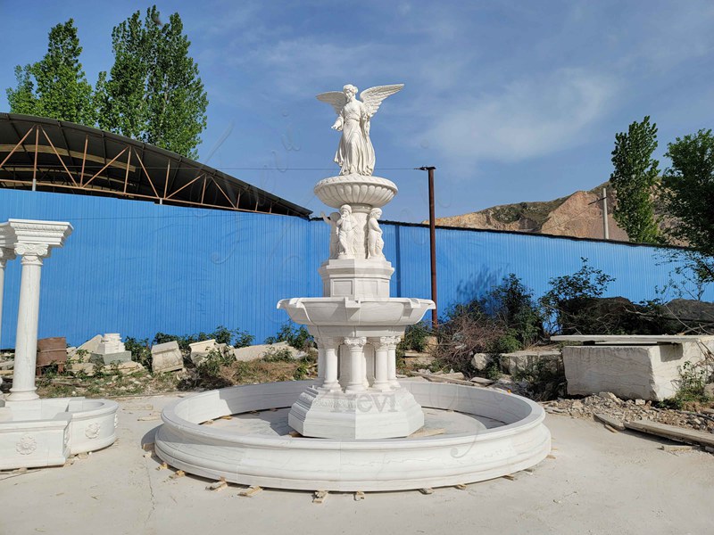 modern marble fountain angel designs for sale 1