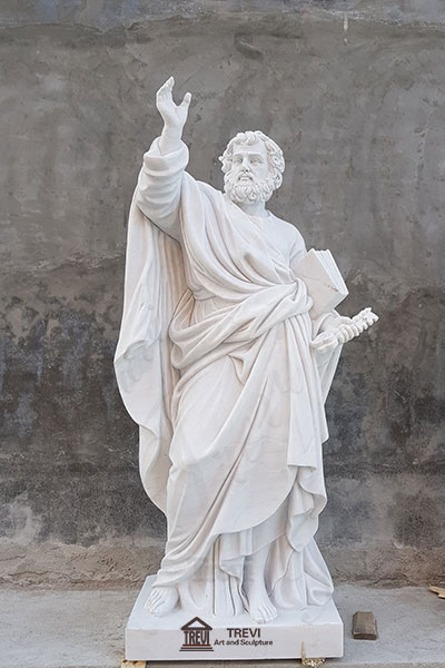 st peter marble statue