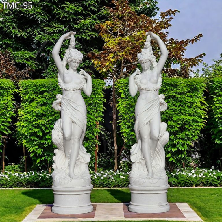 exquisite life size italian marble statues for sale 4
