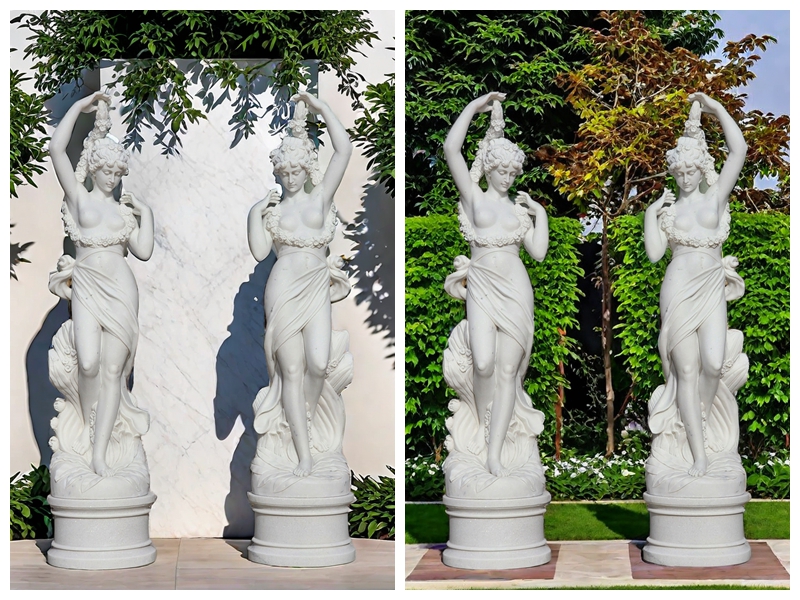 exquisite life size italian marble statues for sale