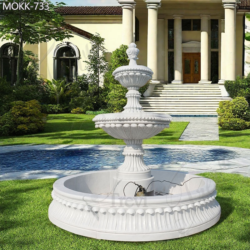 marble fountain garden decoration