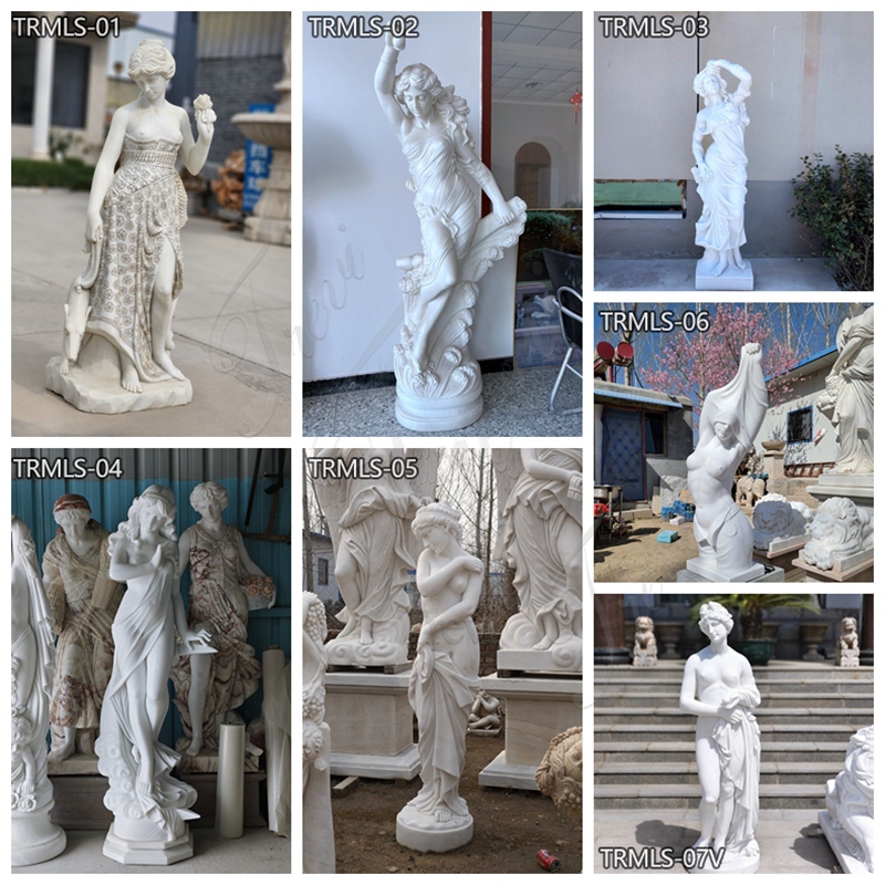 marble garden statues