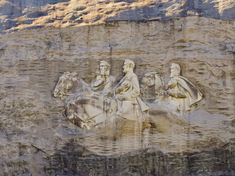 confederate monument stone mountain