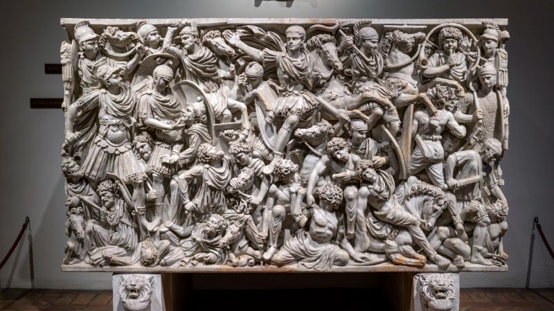 ludovisi battle sarcophagus