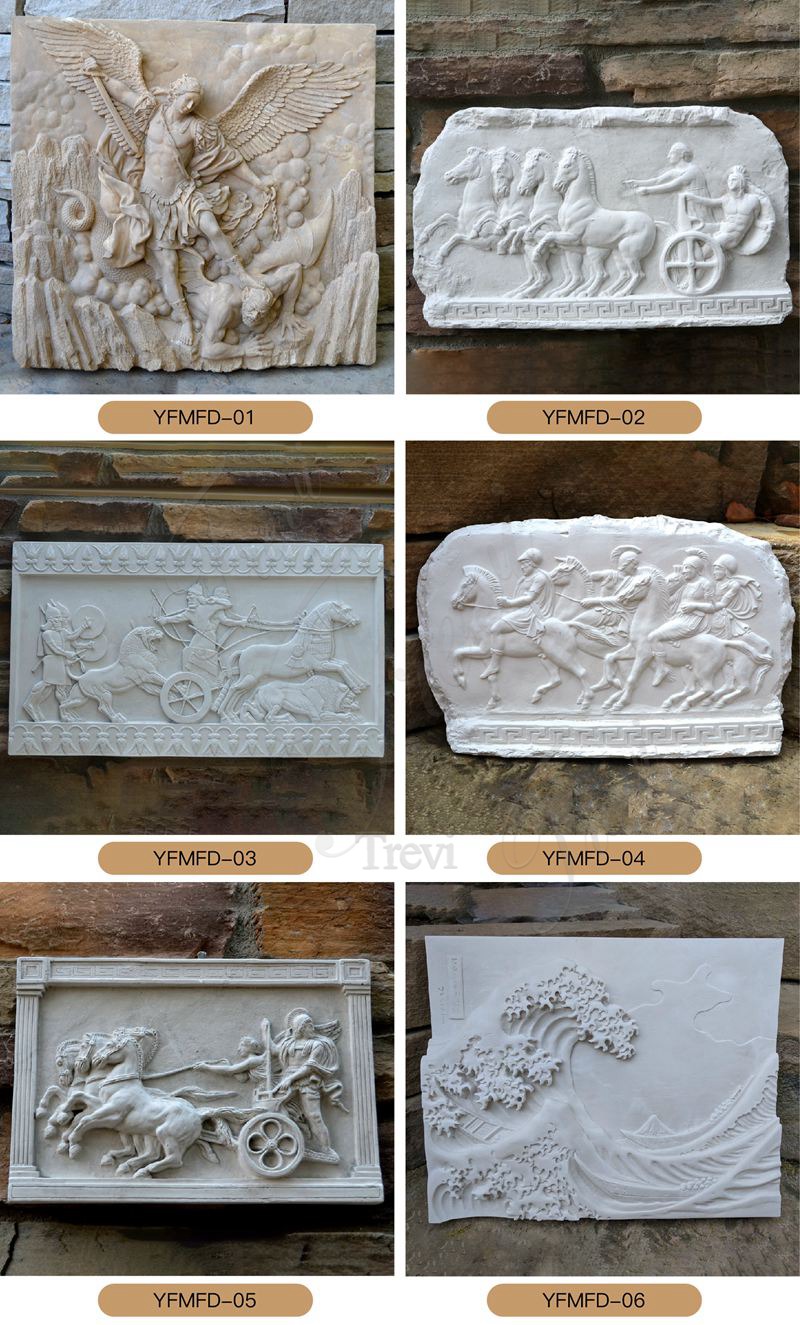 trevi factory‘s marble relief