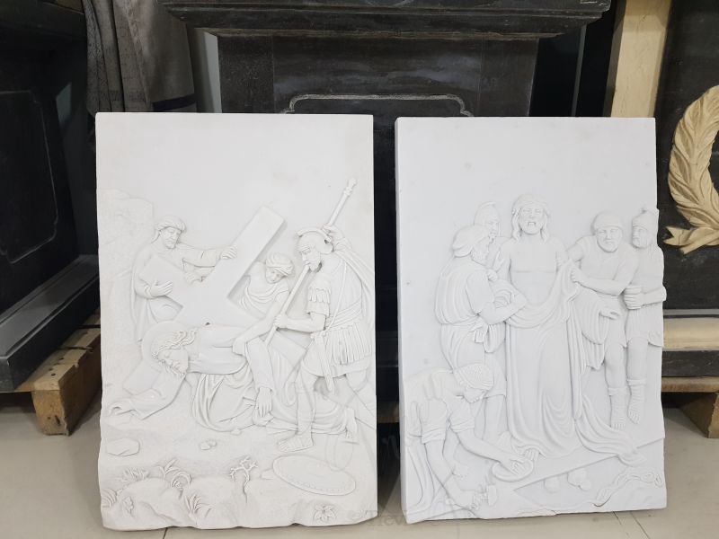 stations of the cross plaques