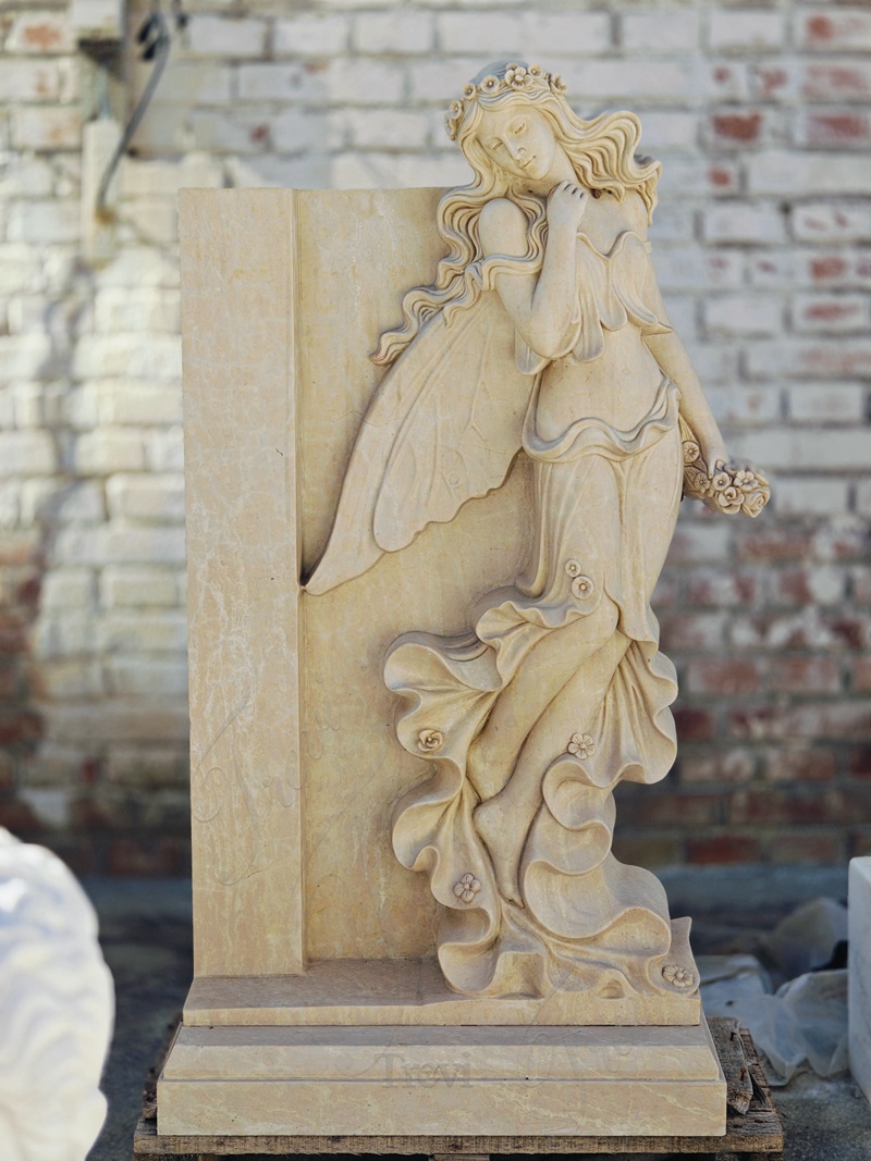 marble angel headstones