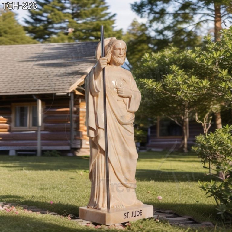 saint jude outdoor statue