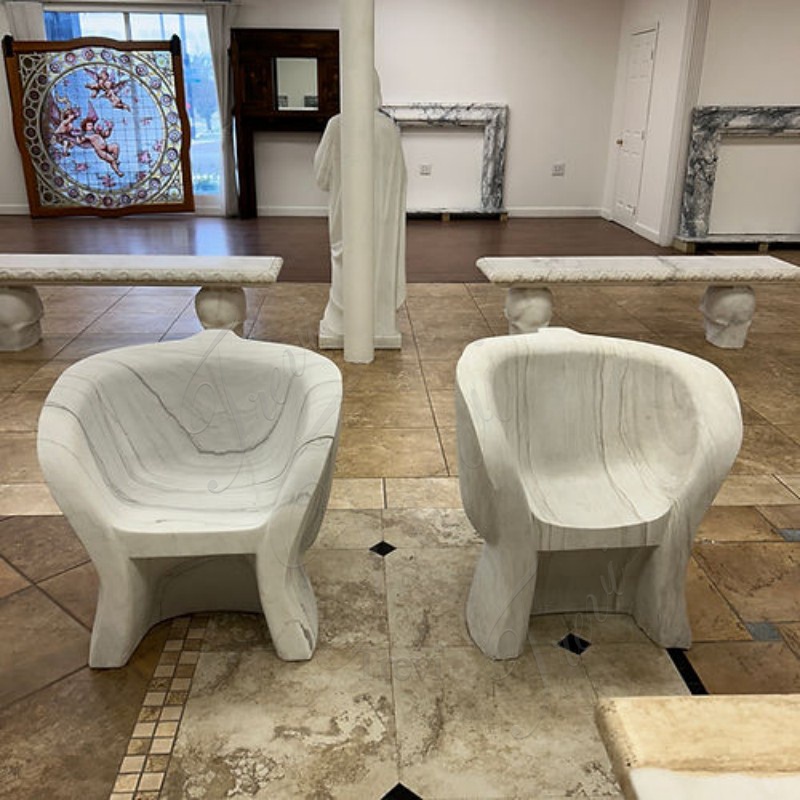 marble face chairs 6