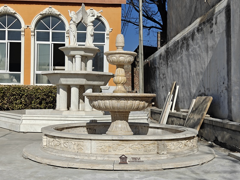 marble fountain outdoor