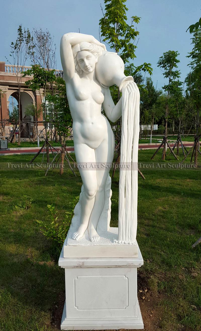 marble female holding jar sculpture usa customer feedback