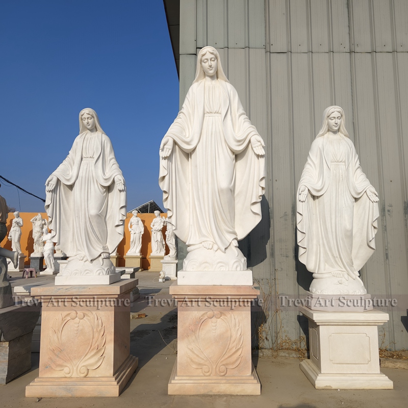 beautiful blessed virgin mary statues